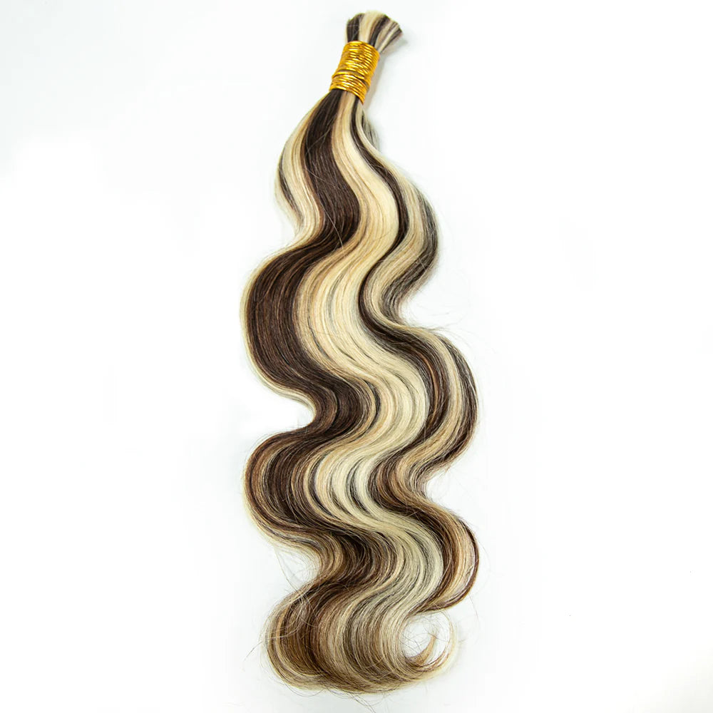 Wholesale Colored Body Wave Bulk Human Braiding Hair