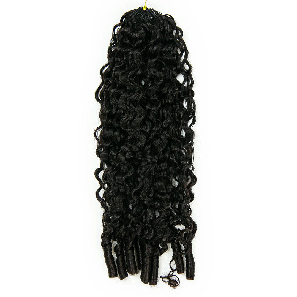 Wholesale EAYON Lightweight Water Curly Crochet Human Hair Extension