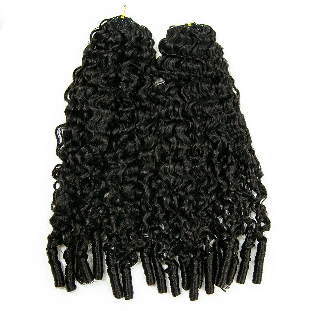 Wholesale EAYON Lightweight Water Curly Crochet Human Hair Extension