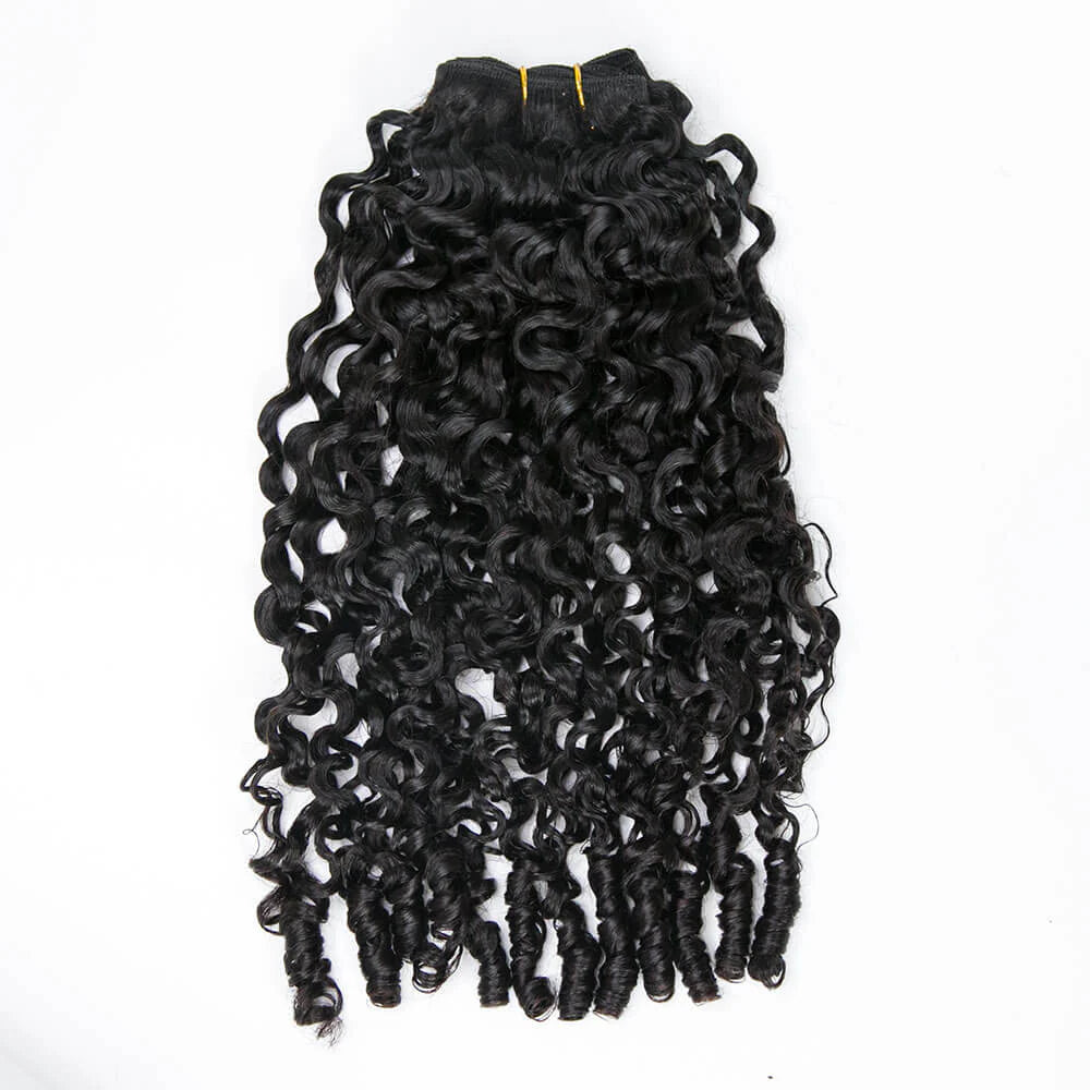 Wholesale Sew-in Human Hair Weft Bundles Water Curly/Tight Curly/Water Deep Wave