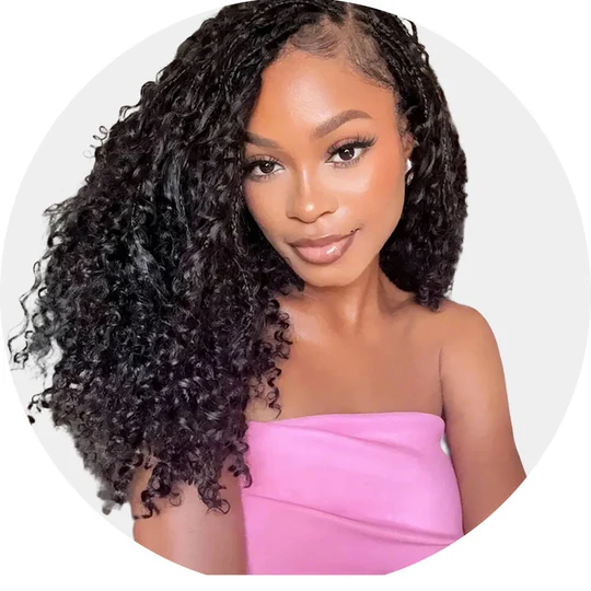 Natural Color Bulk Human Hair for Braiding