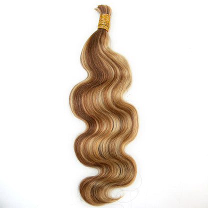 Wholesale Colored Body Wave Bulk Human Braiding Hair