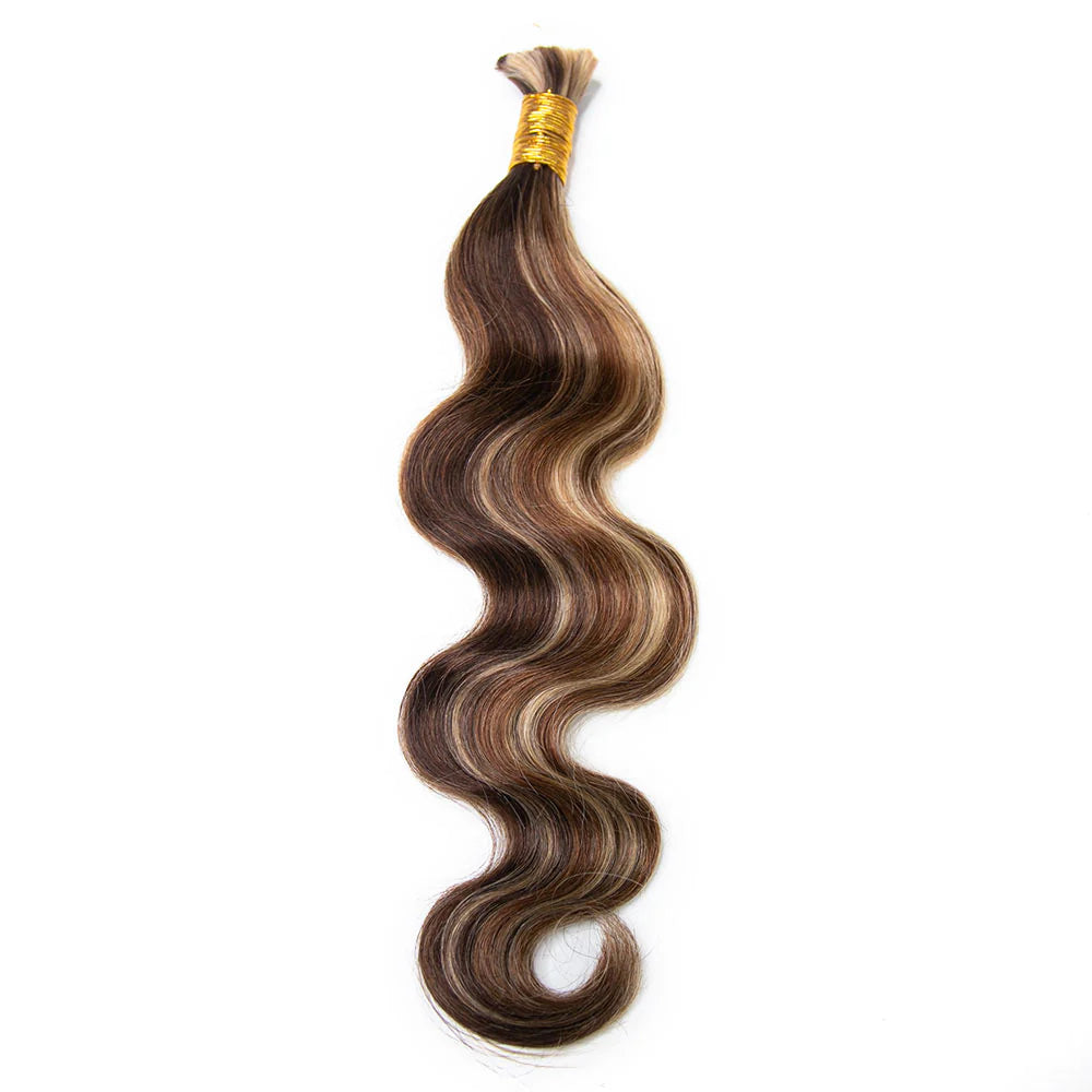 Wholesale Colored Body Wave Bulk Human Braiding Hair