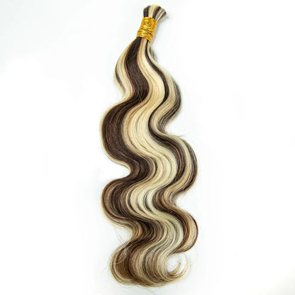 Wholesale Colored Body Wave Bulk Human Braiding Hair
