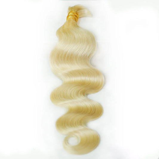 Wholesale Color 613 Body Wave Bulk Human Braiding Hair