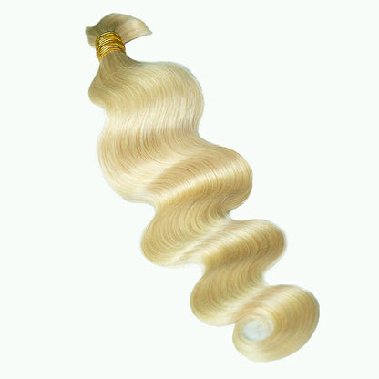 Wholesale Color 613 Body Wave Bulk Human Braiding Hair
