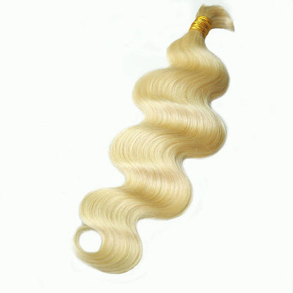 Wholesale Color 613 Body Wave Bulk Human Braiding Hair
