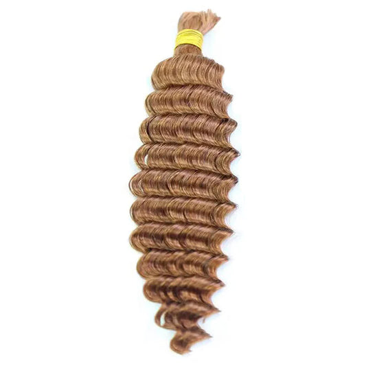 Wholesale Color 30 Deep Wave Bulk Human Braiding Hair