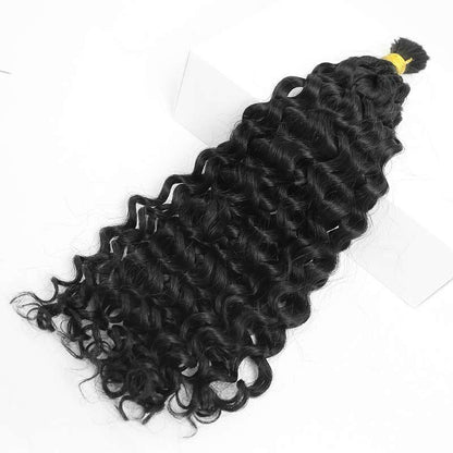 Wholesale Double Drawn Water Wave Bulk Human Braiding Hair