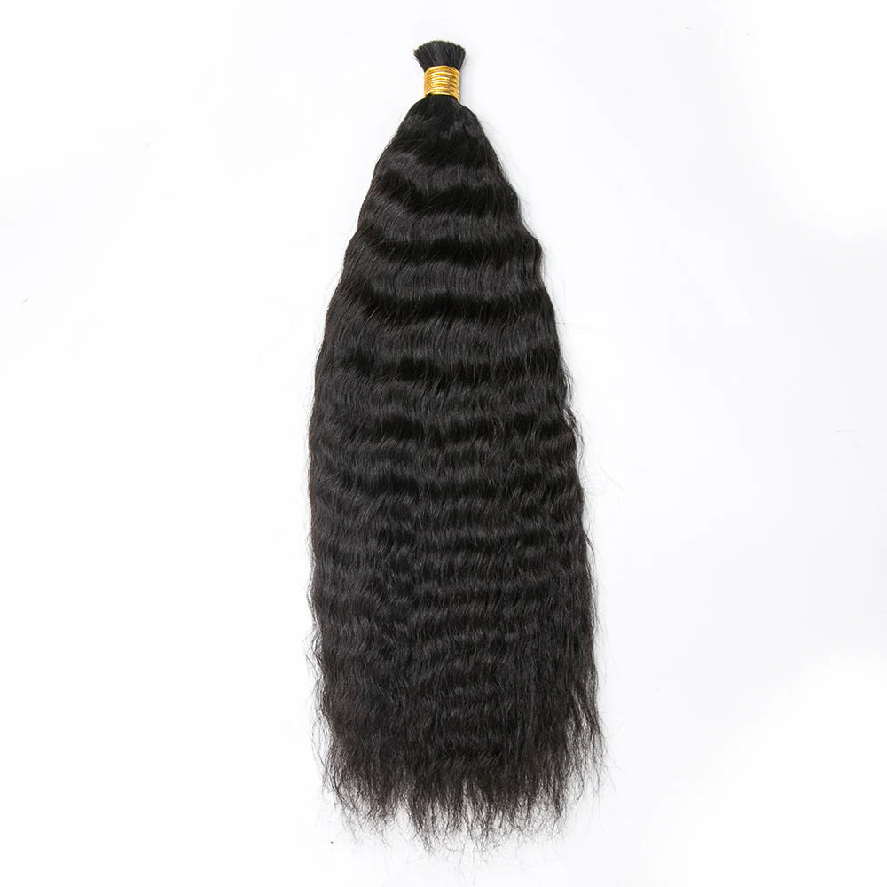 Wholesale Double Drawn Wet and Wavy Bulk Human Braiding Hair