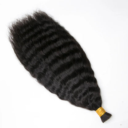 Wholesale Double Drawn Wet and Wavy Bulk Human Braiding Hair