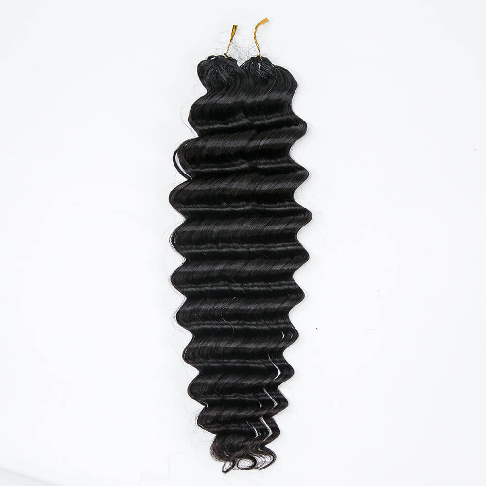 Wholesale EAYON Lightweight Deep Wave Crochet Human Hair Extension