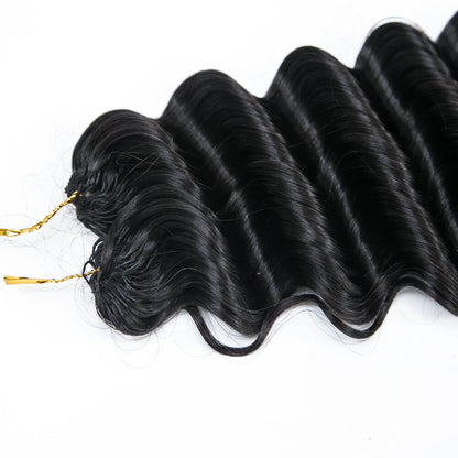 Wholesale EAYON Lightweight Deep Wave Crochet Human Hair Extension