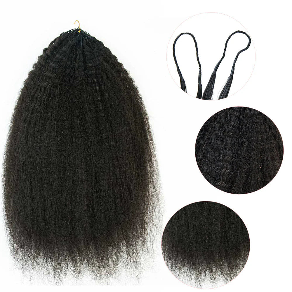 Wholesale EAYON Lightweight Kinky Straight Crochet Human Hair Extension