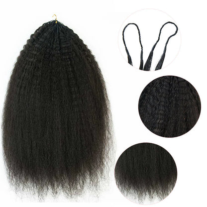 Wholesale EAYON Lightweight Kinky Straight Crochet Human Hair Extension