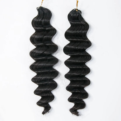 Wholesale EAYON Lightweight Loose Deep Wave Crochet Human Hair Extension