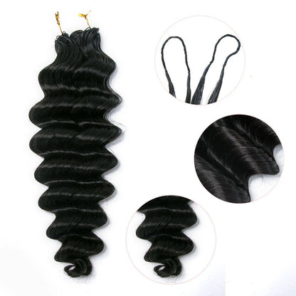 Wholesale EAYON Lightweight Loose Deep Wave Crochet Human Hair Extension