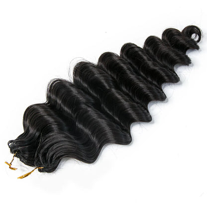 Wholesale EAYON Lightweight Loose Deep Wave Crochet Human Hair Extension