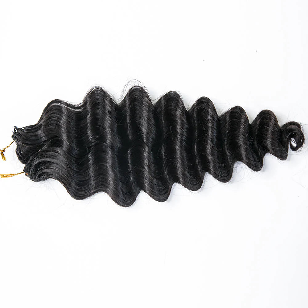 Wholesale EAYON Lightweight Loose Deep Wave Crochet Human Hair Extension