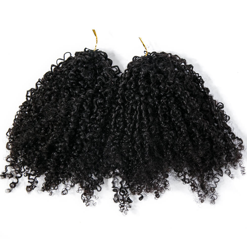 Wholesale EAYON Lightweight Tight Curly Crochet Human Hair Extension