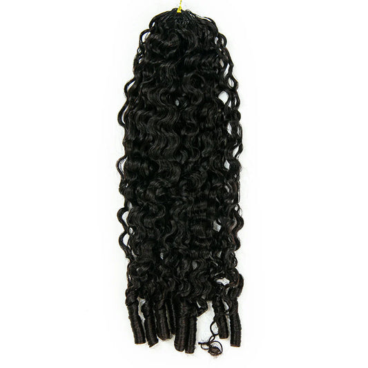 Wholesale EAYON Lightweight Water Curly Crochet Human Hair Extension