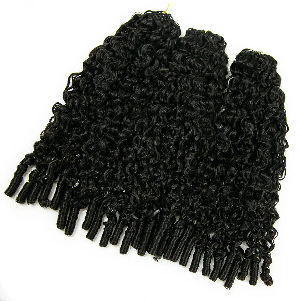 Wholesale EAYON Lightweight Water Curly Crochet Human Hair Extension