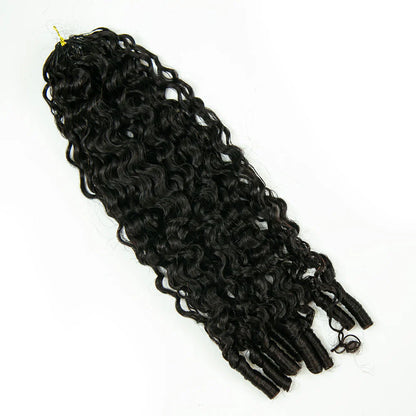 Wholesale EAYON Lightweight Water Curly Crochet Human Hair Extension