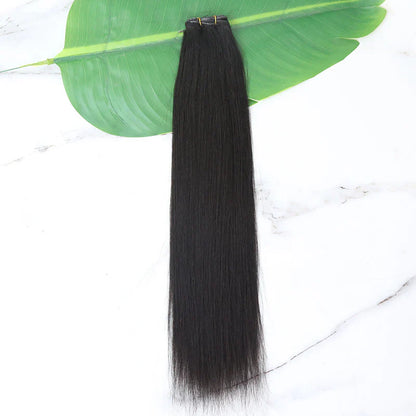 Body Wave/ Kinky Straight/Light Yaki Straight Wholesale Ultra Thin Genius Weft Bundles