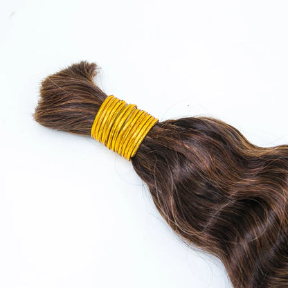 Wholesale Mixed Blend #D4/30 Loose Deep Wave Bulk Human Braiding Hair