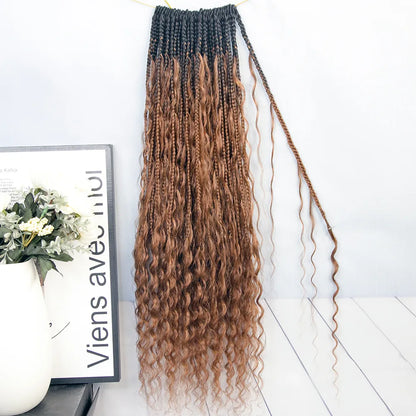 Wholesale 24" mixed color in Crochet Boho Braids