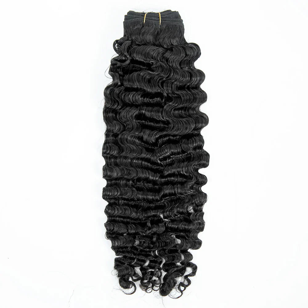 Wholesale Sew-in Human Hair Weft Bundles Water Curly/Tight Curly/Water Deep Wave