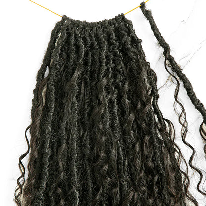 Wholesale Crochet Boho Locs 18"-26" Deep Wave