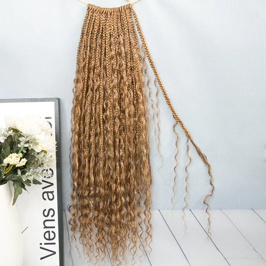 Wholesale 18"-24" #30 & #27 Crochet Boho Braids