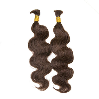 Wholesale Color 4 Body Wave Bulk Human Braiding Hair
