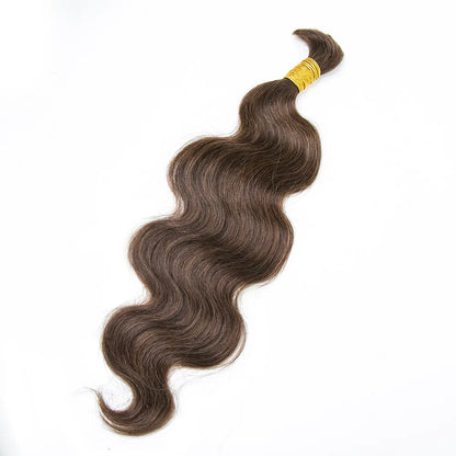 Wholesale Color 4 Body Wave Bulk Human Braiding Hair